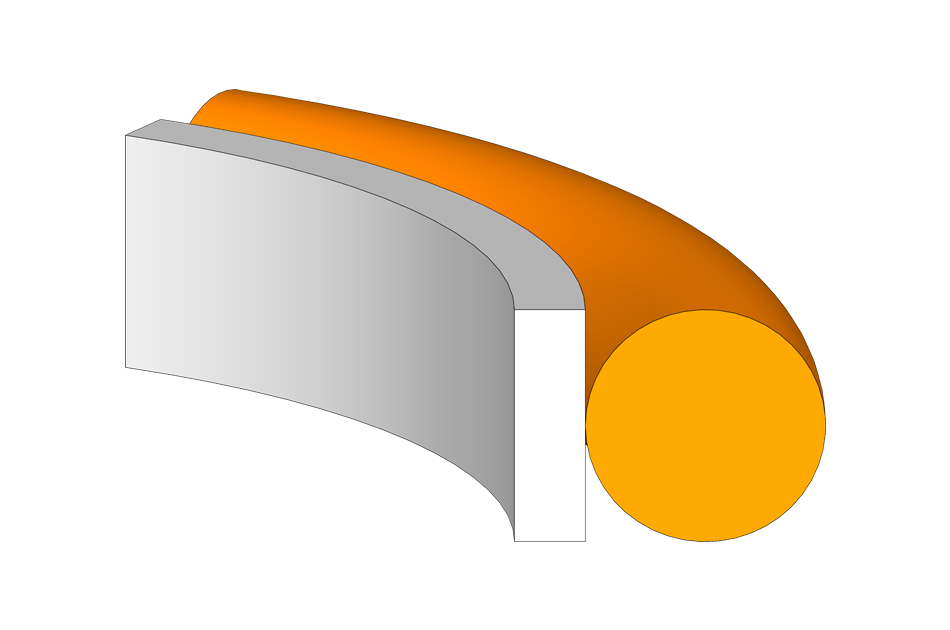 Cap and Piston Seals for Sealing at Temperatures Over 300°F Darcoid